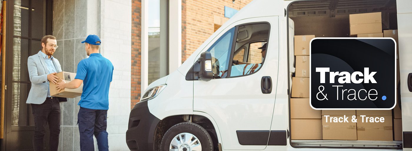 Track & Trace application Delivery of customer consumables