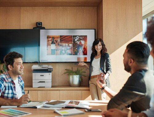 Xerox® B305 Multifunction Printer in work situation