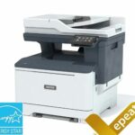 Xerox® C325 Colour Multifunction Printer Energy Star and EPEAT certifications Xerox® C325 Colour Multifunction Printer with Energy Star and EPEAT certifications displayed at the bottom left and right corners, respectively.
