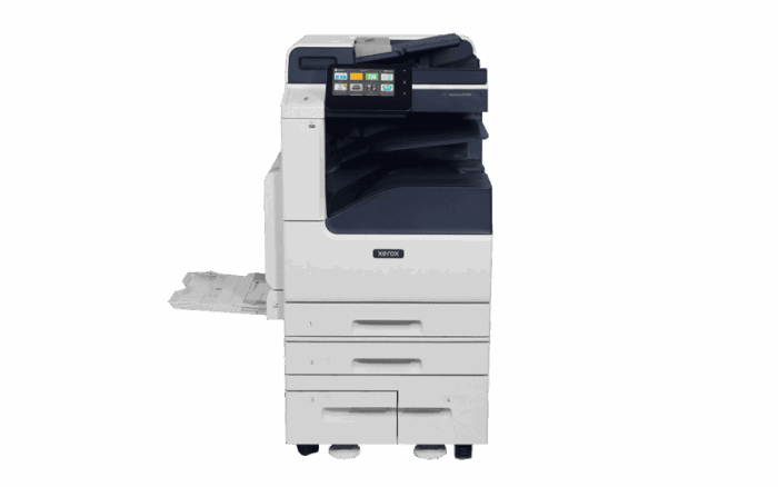 Xerox® VersaLink® B7100 Series, monochrome printer, front view