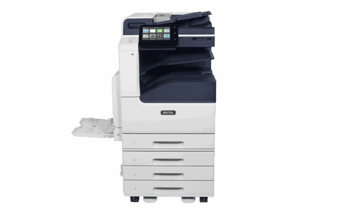 Xerox® VersaLink® C7100 Series, colour multifunction printer front view