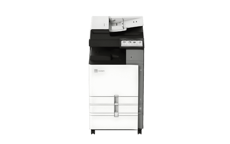 Multifunction monochrome Printer Lexmark MX953 front view